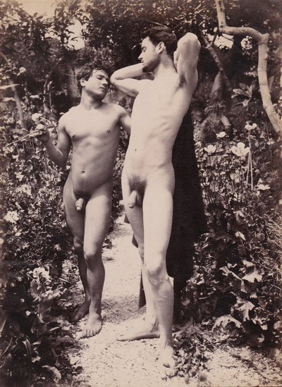 Studie von zwei männlichen Akten von Baron Wilhelm von Gloeden