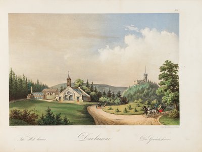 Oscarshal-Gewächshäuser, 1852 von Wilhelm von Hanno