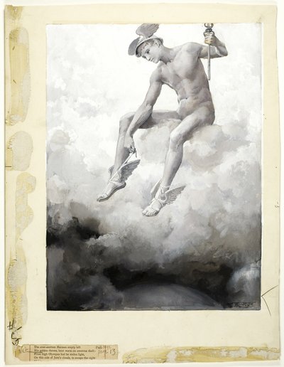 Auf dieser Seite von Joves Wolken von Will Hicock Low