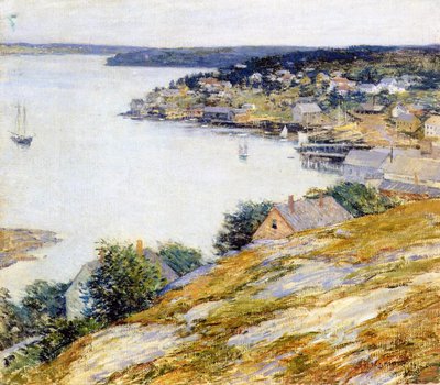 East Boothbay Harbor, 1904 von Willard Leroy Metcalf