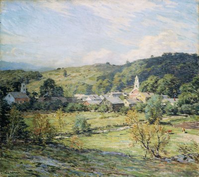 Septembermorgen, Plainfield, New Hampshire von Willard Leroy Metcalf