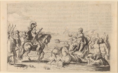 Alexander der Große und Neptun von Willem Basse