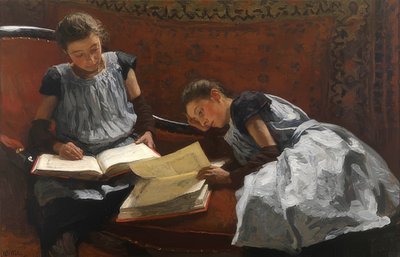Die Arntzenius-Schwestern. 1895 von Willem Bastiaan Tholen