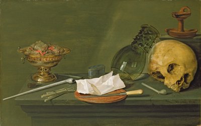 Vanitas, 1628 von Willem Claesz. Heda