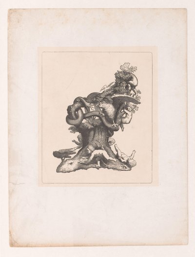 Baum mit Kindern und Tieren von Willem Hendrik Stam