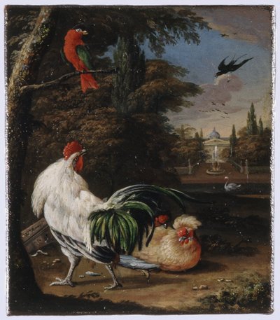 Vögel in einem Park von Willem Hendrik Wilhelmus van Royen