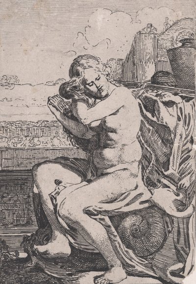 Bathseba kämmt ihr Haar, ca. 1615 von Willem Pietersz. Buytewech