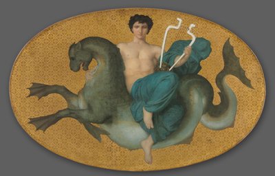 Arion auf einem Seepferdchen von William Adolphe Bouguereau