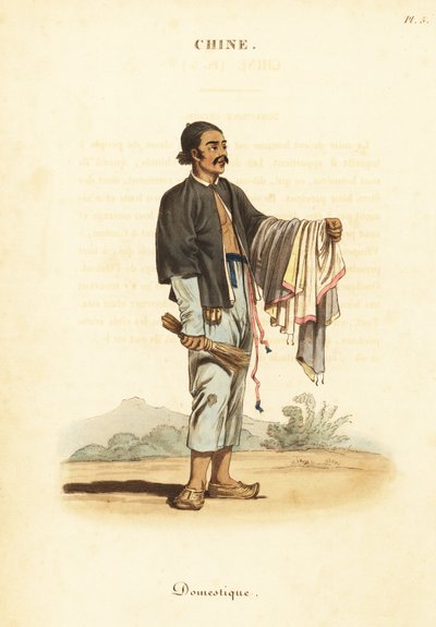 Chinesischer Hausangestellter von William (after) Alexander