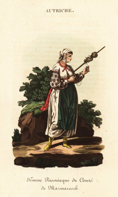 Russische Leibeigene, Königreich Ungarn von William (after) Alexander