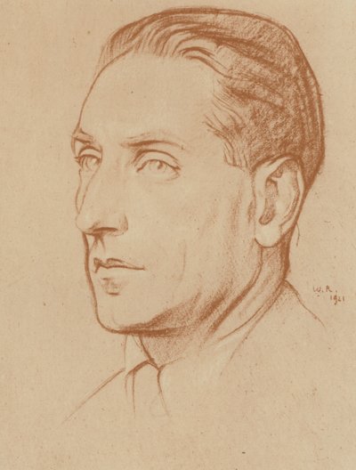 Compton Mackenzie (Litho) von William (after) Rothenstein