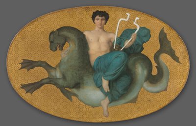 Arion auf einem Seepferdchen von William Adolphe Bouguereau