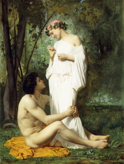 Idylle von William Adolphe Bouguereau
