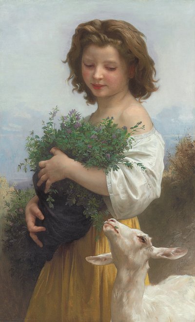 Kleine Esmeralda, 1874 von William Adolphe Bouguereau