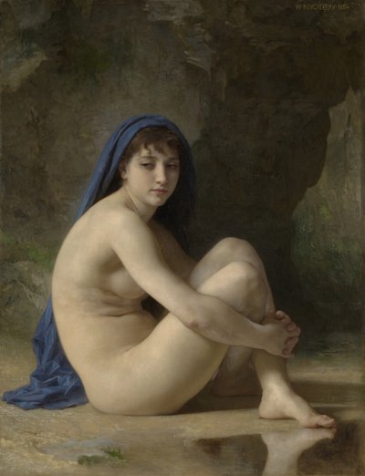 Sitzender Akt, 1884 von William Adolphe Bouguereau