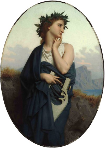 Die Muse Philomèle von William Adolphe Bouguereau