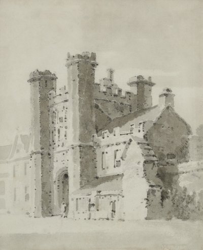 Bischofspalast, Wells Kathedrale von William Alexander