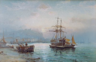 Hafen von Scarborough von William Anslow Thornley