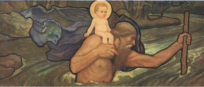 St. Christophorus von William Arthur Chase