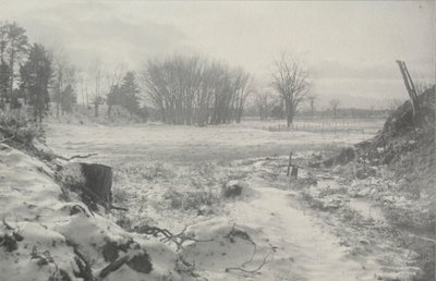 Unbetitelte Winterlandschaft, um 1900 von William B. Post