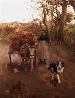 Februar von William Banks Fortescue