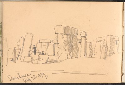 ?Stonehenge 25. August 1879? von William Barnes Wollen
