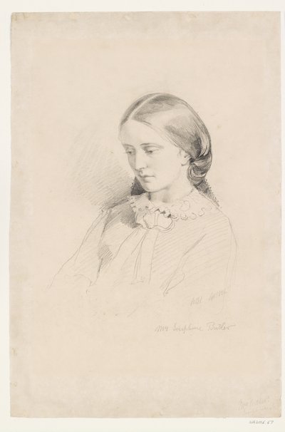 Josephine Butler, frühe feministische Aktivistin von William Bell Scott