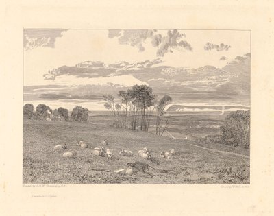 Crowhurst, Sussex von William Bernard Cooke