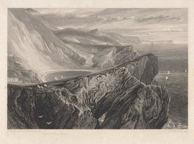 Lulworth Cove, Dorset von William Bernard Cooke