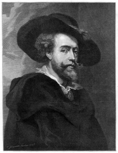Peter Paul Rubens, flämischer Maler, 1877 von William Biscombe Gardner