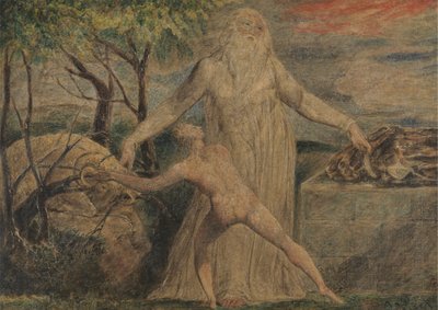 Abraham und Isaak von William Blake