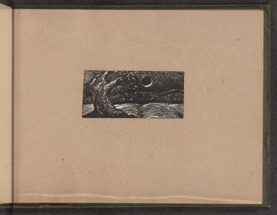 Zerstörter Baum und plattgedrückte Ernte, 1821 von William Blake