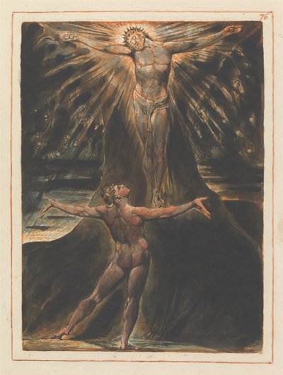 Jerusalem, Tafel 76 von William Blake