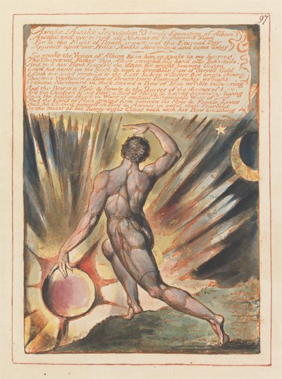 Jerusalem, Tafel 97, Erwache! Erwache Jerusalem.... von William Blake