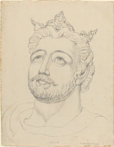 König Knut von William Blake