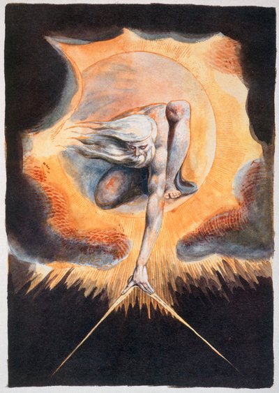 Der Uralte der Tage von William Blake