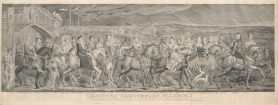Die Canterbury-Pilger, 1810 von William Blake
