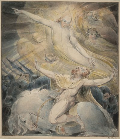 Die Bekehrung des Saulus von William Blake