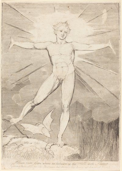 Der Tanz von Albion (Freudentag) von William Blake