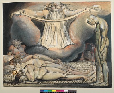 Das Lazarus-Haus, 1795 von William Blake