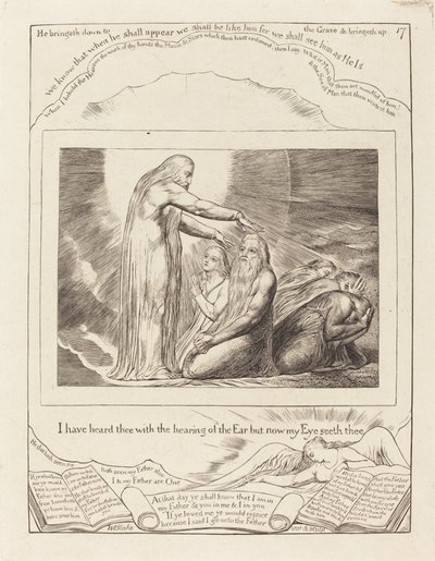 Die Vision von Gott von William Blake