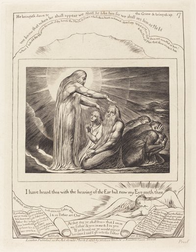 Die Vision Gottes von William Blake