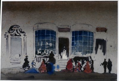 Die Ankunft von William Blamire Young