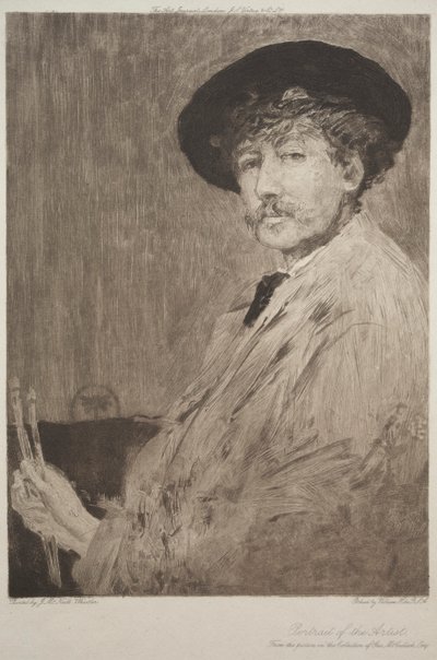 James McNeill Whistler von William Brassey Hole