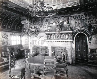 Esszimmer im Haus von William Burges von William Burges