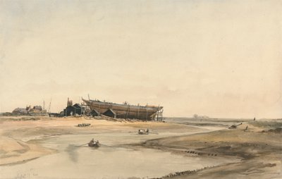 Schiffbau von William Callow