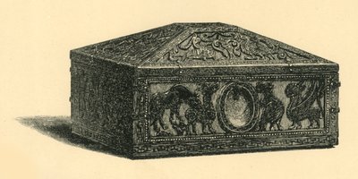 Schmuckkästchen, um 1180-1200, 1881 von William Catley