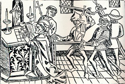 Martyrium des Heiligen Thomas von Canterbury, um 1484 von William Caxton