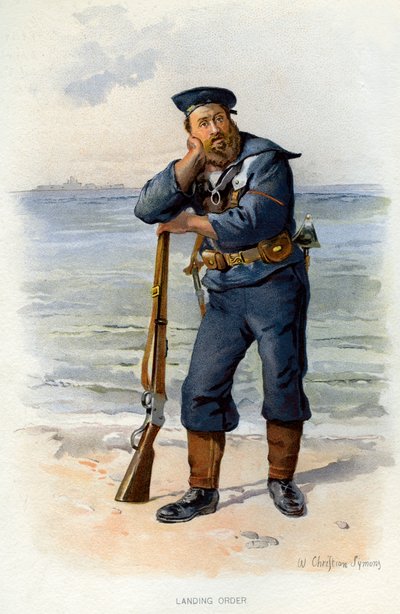 Landungsbefehl, ca. 1890-1893 von William Christian Symons