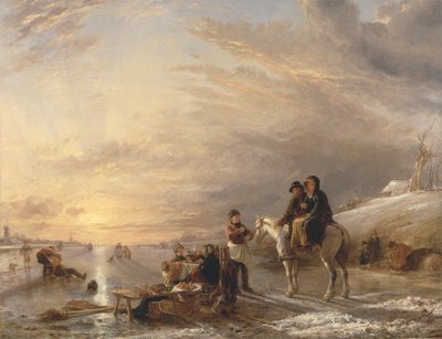 Frostszene von William Collins